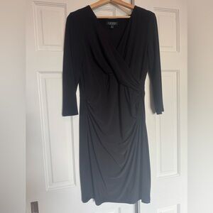 Lauren Ralph Lauren Flattering Little Black Dress Size 8